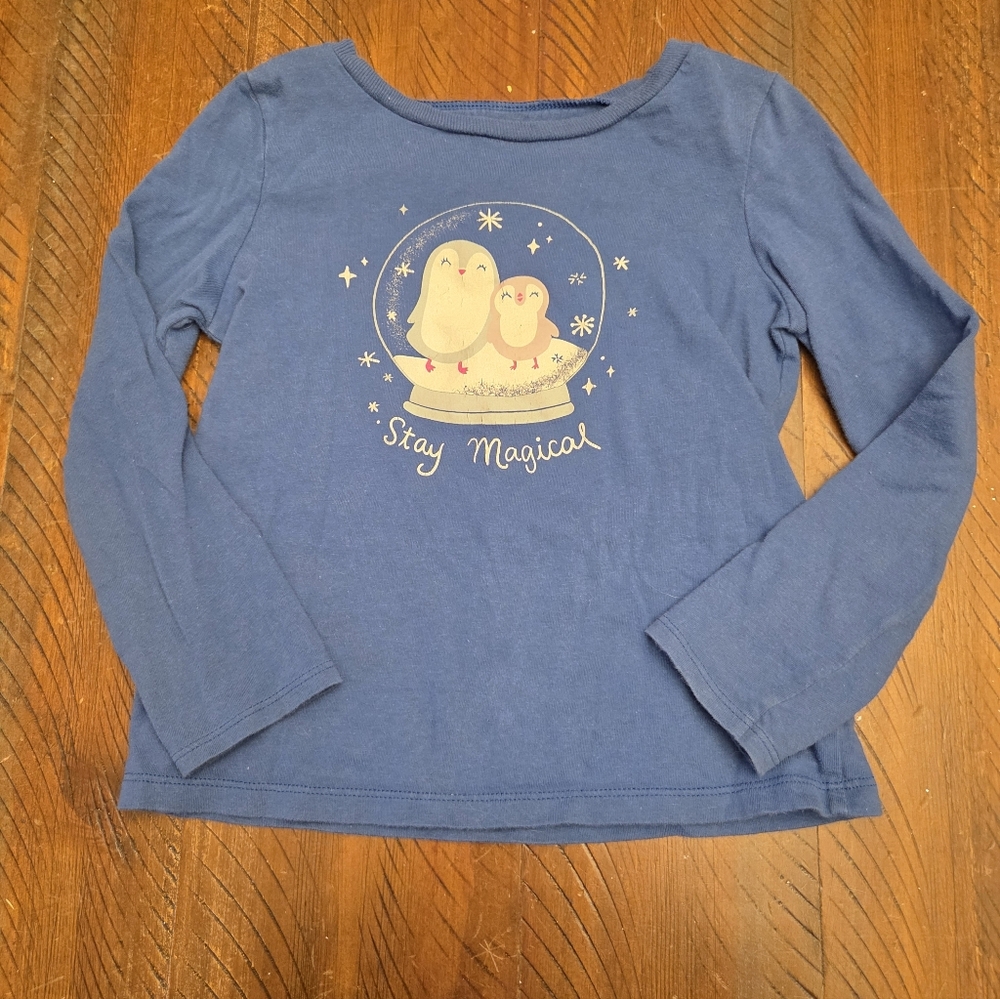 🎉5/$10 Stay Magical Blue Kids Shirt 5T